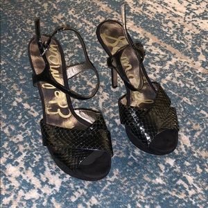 •SAM EDELMAN SEXY BLACK HEELS•
